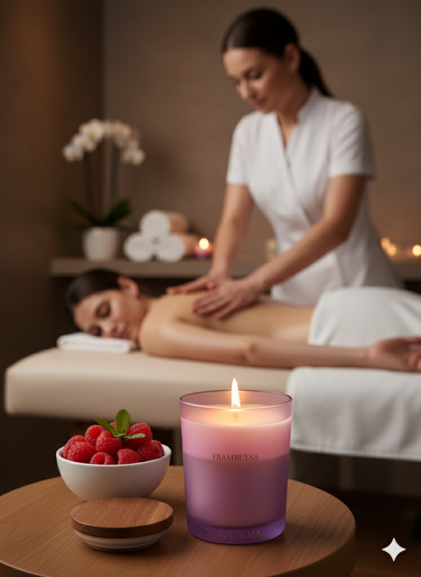 Vela de Masaje Frambuesa